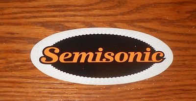 Semisonic Feeling Strangely Fine Sticker Decal Oval Promo 5x2.25