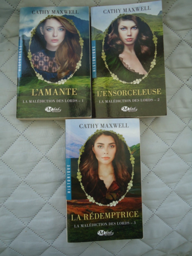 MILADY - CATHY MAXWELL - TRILOGIE LA MALEDICTION DES LORDS - Picture 1 of 7
