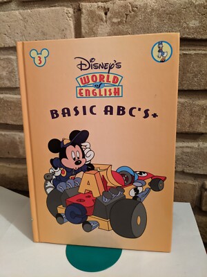 Disney World of English BASIC ABC’s ＋セット Disneys World of English #11 Basic ABC's DVD CD Course Books