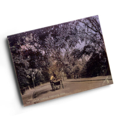 A4 PRINT - Vintage London - The Inner Circle, Regent's Park (ac)