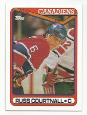 RUSS COURTNALL 1990-91 TOPPS CARD NM-MT+ CONDITION