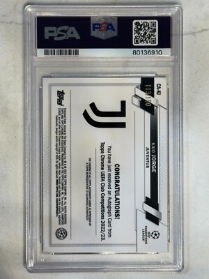 TOOPS CHROME RC KAIO JORGE 5枚限定！ 2022-23 Topps Chrome UEFA Club Competitions - Chrome Autographs