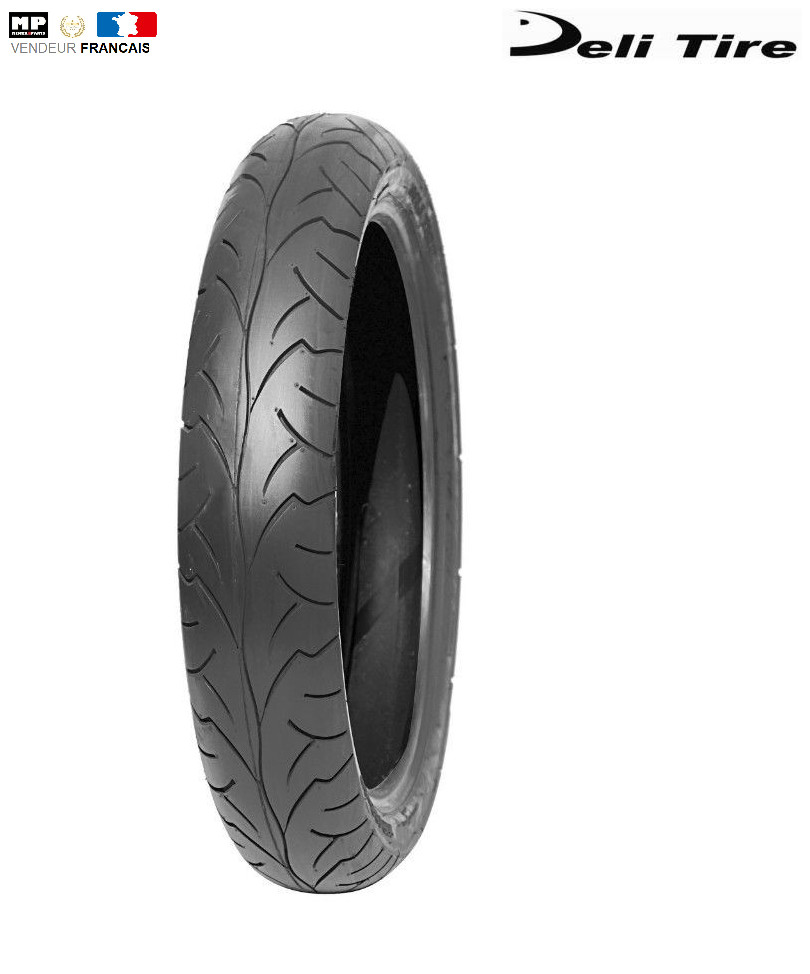 Pneus tubeless Supermotard 100/80/17 52R pour une adhérence optimale en virage