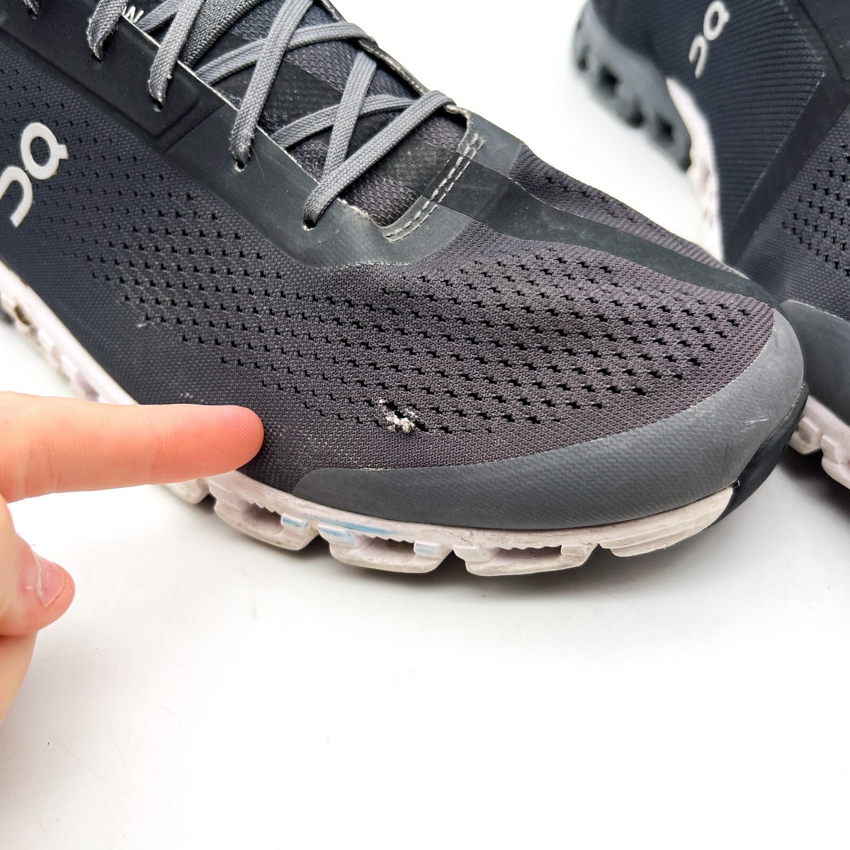 On Running Cloudflow Grey Charcoal Road Running Shoes Mens US 13 35.99238 s-l1200.jpg main image 3