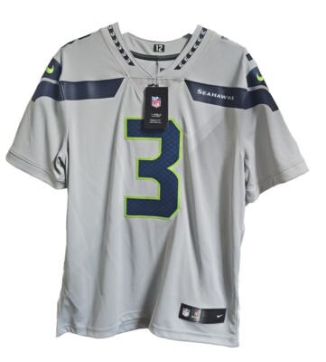 New Nike On Field Men NFL Seattle Seahawks Wilson #3 Football