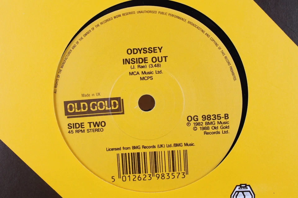 7" OLD GOLD UK - ODYSSEY - Use It Up And Wear It Out - Inside Out - Bild 3 von 3