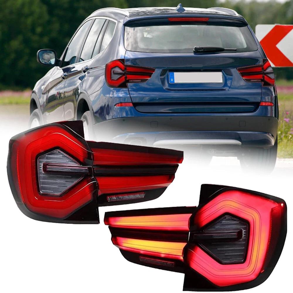 Fanali Posteriori A LED Per BMW X3 F25 (2010-2017) Con M Sport - Riflettori Paraurti Fumé