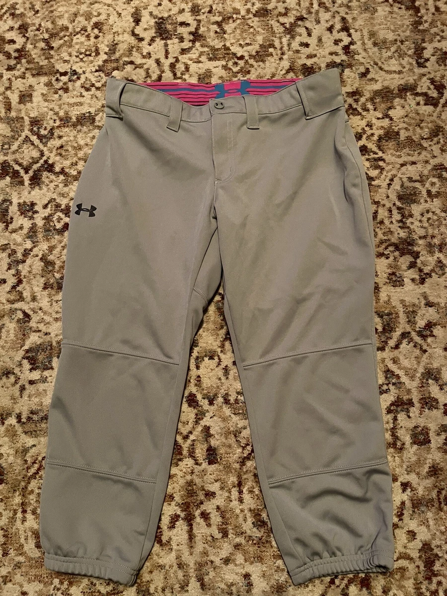 Under armour sales grey softball pants