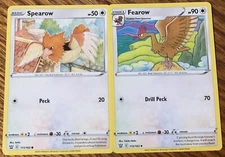 Spearow 111/163, Fearow 112/163 - Evo Line - Battle Styles - Read Desc.