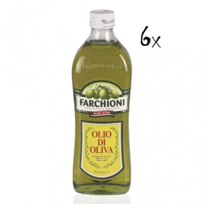 6x Farchioni Classico Olive oil Olivenöl 1 L italienisch olio di oliva