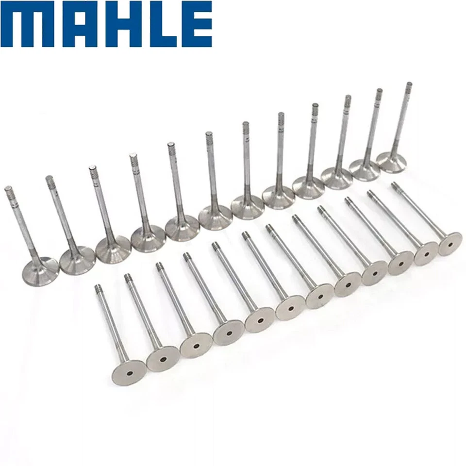 MAHLE 24X Engine Intake & Exhaust Valves Set For VW Audi A6 Q7 2.8 3.2 3.0 TFSI - Image 3 of 4