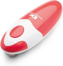 Kitchen Mama Auto Electric Can Opener Red Battery Operated CO1100-R