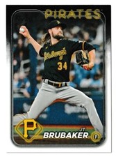 2024 Topps Baseball Series 2 #635 JT Brubaker - Pittsburgh Pirates