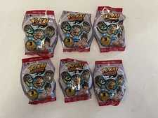 Lot of 6 (18 medals) Yo-Kai Watch Series 2 Blind Bag Medals YoKai New Sealed