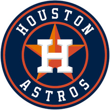 16"x16" Houston Astros Round Logo LED Lighted Sign 3D Vivid Print Neon Beer Lamp