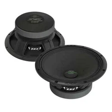 2 Deaf Bonce AP-M81SE 8" Midrange Speakers 340 Watt 4 Ohm Black Apocalypse Pair