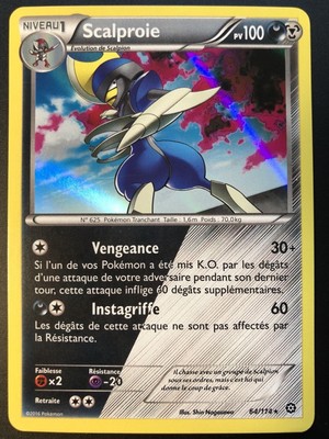 Pokemon Trading Card Game Collectible Card Games Neuf Fr Xy11 Offensive Vapeur Cartes Pokemon Reverse Rare Holo