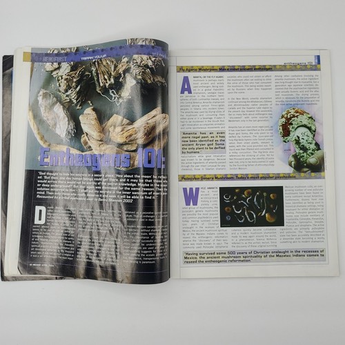 Heads Magazine Vol 4 Issue 3 Alex Grey Art Vintage Man Cave Mary Jane 420 - Picture 11 of 22