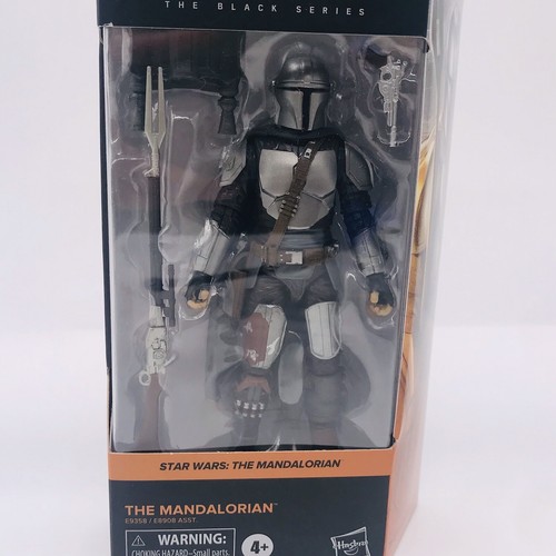 Mandalorian Beskar Armor Star Wars 6" BLACK SERIES HASBRO Din Djarin NIP - Picture 2 of 10