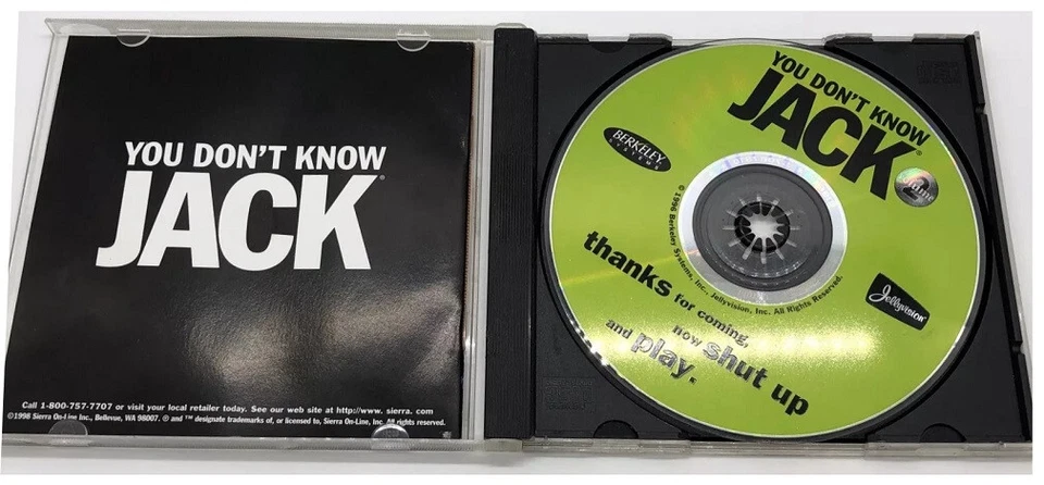 You Don't Know Jack; the irreverent Quiz Show Party Game; Vol.  2 (PC/Mac, 1998) - Image 3 of 4