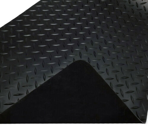 FORD TRANSIT CONNECT LWB 2014 Onwards TAILORED REAR RUBBER FLOOR MAT IN BLACK - Picture 4 of 4
