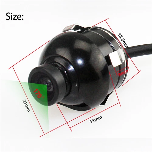 Sistema de visión panorámica de 360° de 4 vías para automóvil DVR grabación kit de cámara de estacionamiento- - Imagen 16 de 24