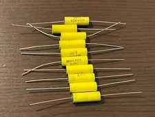 Qty 25 New .25 uf 630v Yellow Film Capacitors Guitar Tube Amp Tone 254K 0.25 uf
