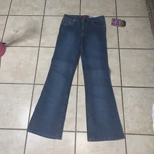 VINTAGE GIRLS MUDD FLARED/BELL BOTTOM JEANS SIZE 14