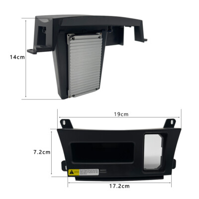 For Ford Edge 2015-2018 Center Console Phone  Wireless Fast Charging Pad