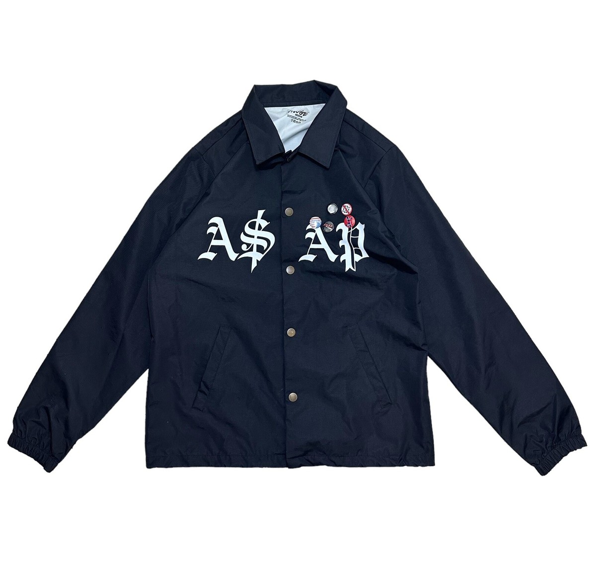 ASAP WORLDWIDE コーチジャケット エイサップロッキー｜メンズ 