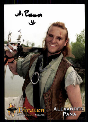 Alexander Pana Piraten Autogrammkarte Original Signiert ## BC 51823