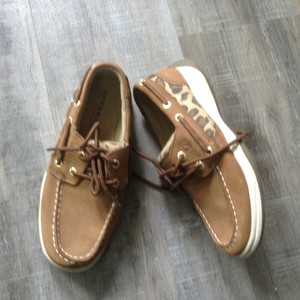 sperry top sider animal print
