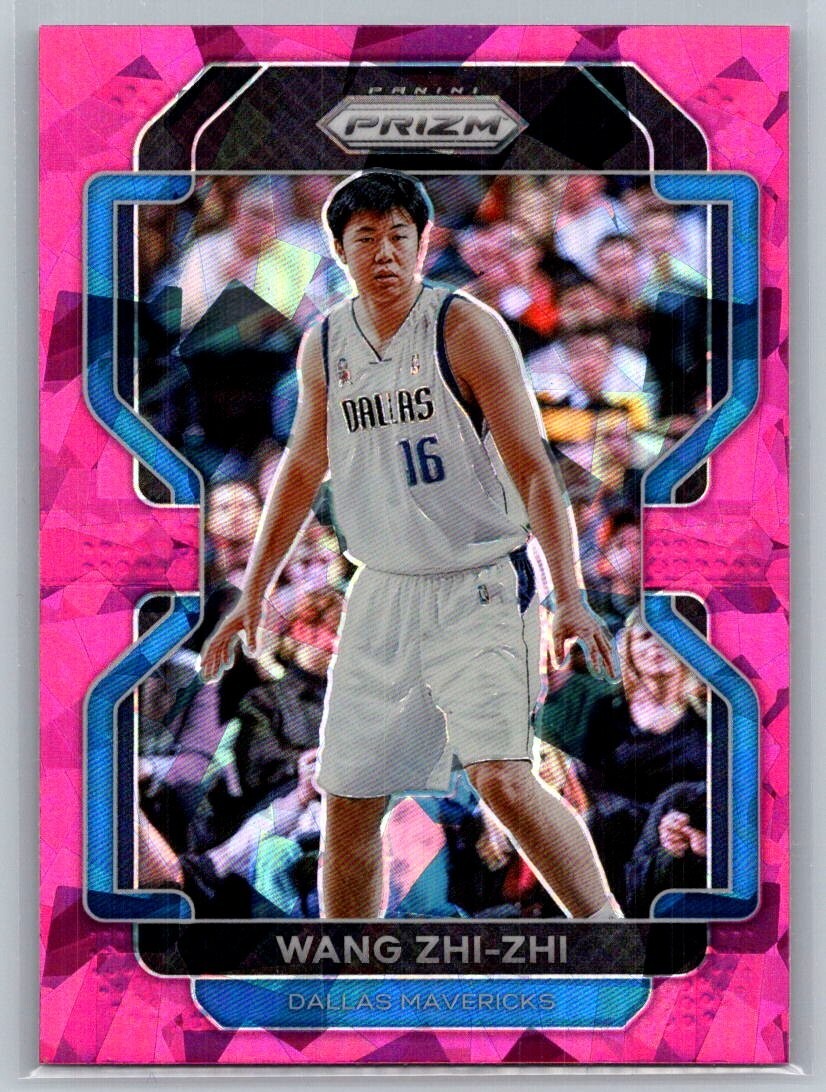 2021-22 Panini Prizm Pink Ice Wang Zhi-Zhi #273 Dallas Mavericks