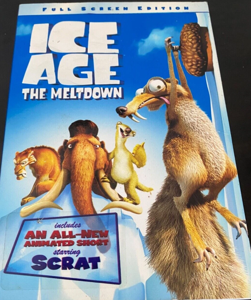 Ice Age The Meltdown (2006-FS) w/Slipcase Cover & Special Features - Used DVD