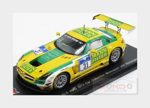 1:43 Spark Mercedes Sls Amg Gt3 Car Coll.Motorsport #31 Nurburgring 2015 SG195 M