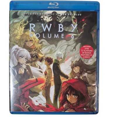 RWBY Volume 6 Blu-ray 2 Disc Set Rooster Teeth Anime Action