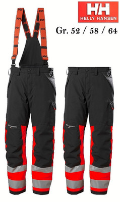 HELLY HANSEN Alna 2.0 Thermo-Winter-Latzhose Signal-Rot Neu & Ovp Wasserdicht