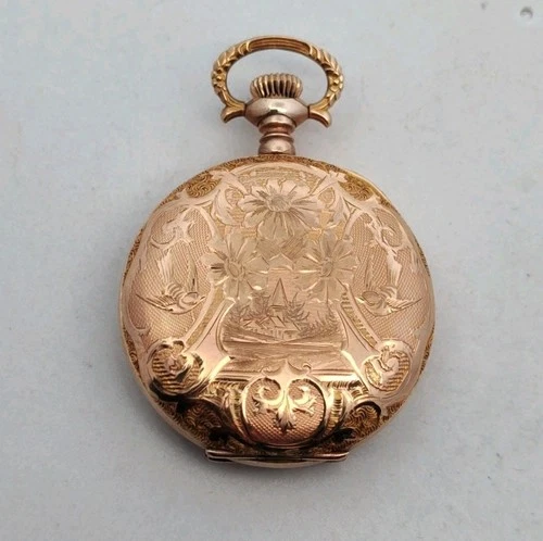 Antique Longines 1911 Gold Filled Pocket Watch Model #8106560