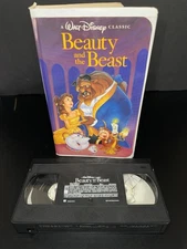 Beauty and the Beast 1992 VHS Tape Clamshell Case
