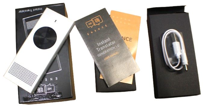 ENENCE PRO Language Translator Device, Two Way Real-Time Voice