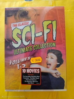 THE CLASSIC SCI-FI ULTIMATE COLLECTION VOLUMES 1&2 DVD IMPORT NO LINGUA ITALIANA