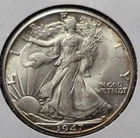 A 1947-D Walking Liberty Half Dollar Choice BU. Blazing Luster!!!
