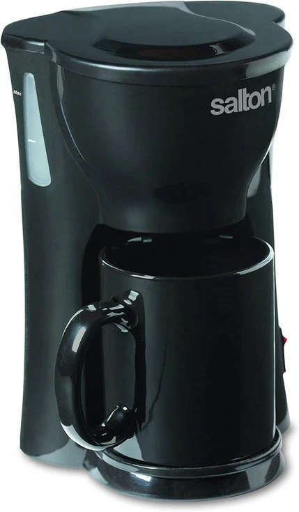 Salton FC1205 1-Cup Mini Compact Coffee Maker, New