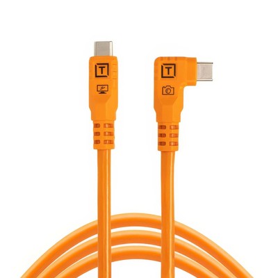 Tether Tools TetherPro USB-C Optima 10G rechts orange 1,8m Studioequipment