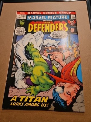 Marvel Feature The Defenders #3 FN+