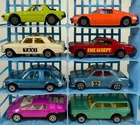 Corgi Juniors Whizzwheels CAR LOT LOT 8 pieces Volvo AMC Fiat Mercury Manta