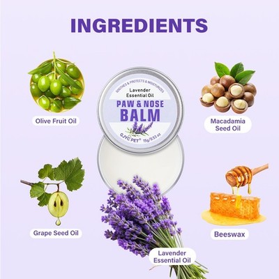 Well-Crafted Robust Economical Quick-Install Natural Organic Dog Paw & Nose Balm