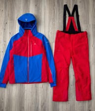 Schöffel Skianzug Herren L Rot Blau Ski Set ...