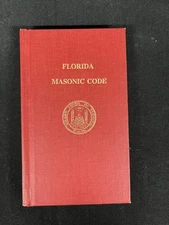 Florida Masonic Code HC LN 1997 Corrected, Apprectice/Craft/Master,  Smoke Free