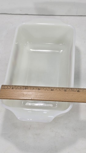 Vintage Anchor Hocking Fire King 1 Qt Pan Baking Dish Natures BountyPattern 441 - Picture 9 of 9